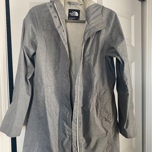 North Face waterproof rain coat/ rain jacket